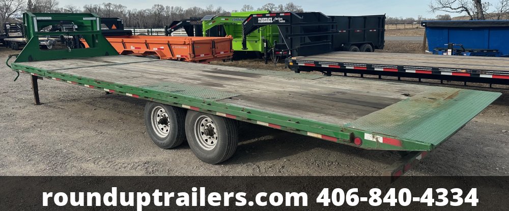 2015 PJ 28' gooseneck HYD TILT 16k