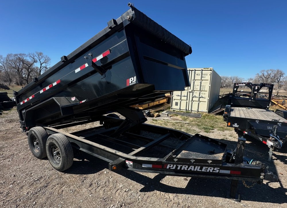 2025 P J 7'x14' Dump 14,000 Trailer