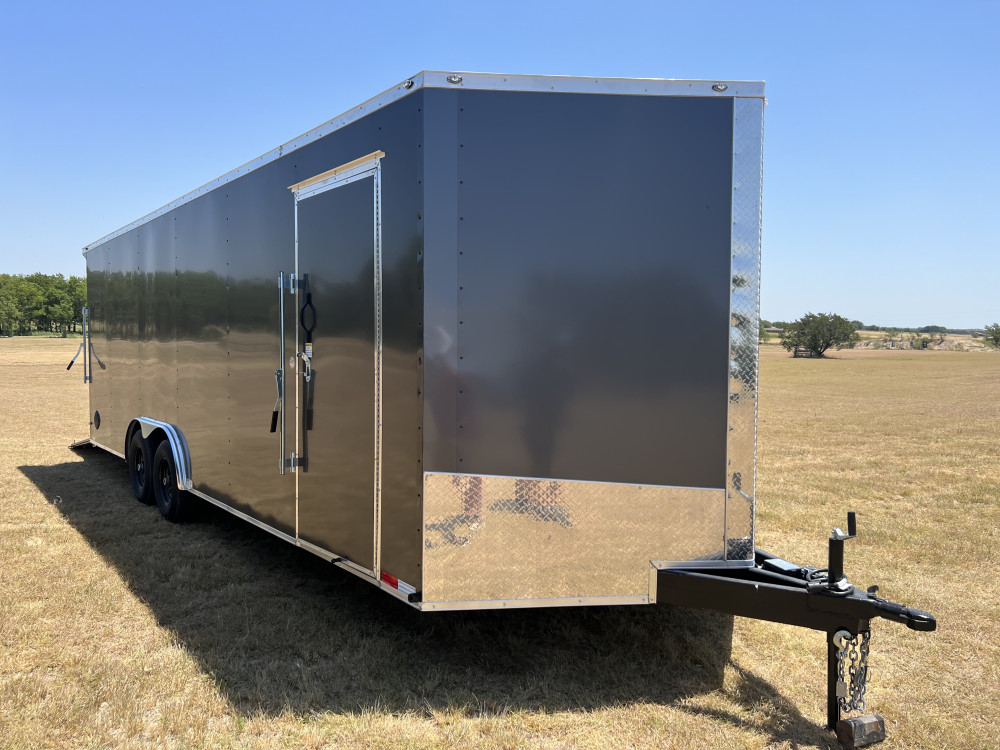 8.5x24x7'0" TRUE BLUE Enclosed