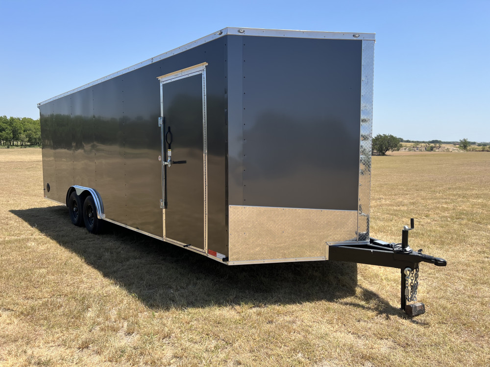 8.5x24x7'0" TRUE BLUE Enclosed