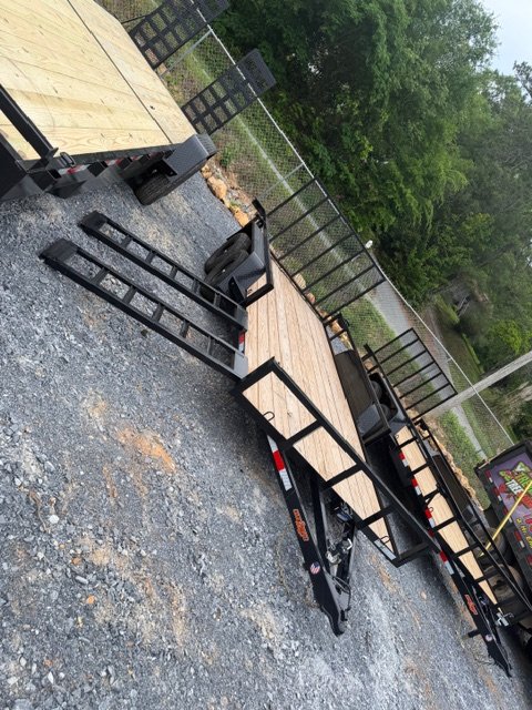 82"x16' Down 2 Earth Utility ATV/Ramp in Rails
