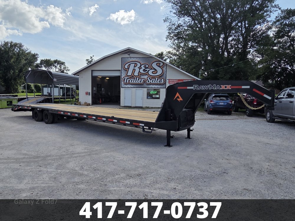 2026 Rawmaxx 102x40 Gooseneck Equipment Trailer
