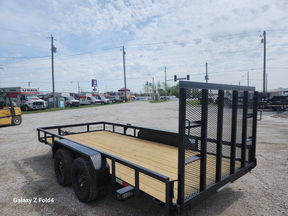 82"x 16' Utility Trailer w/Brake