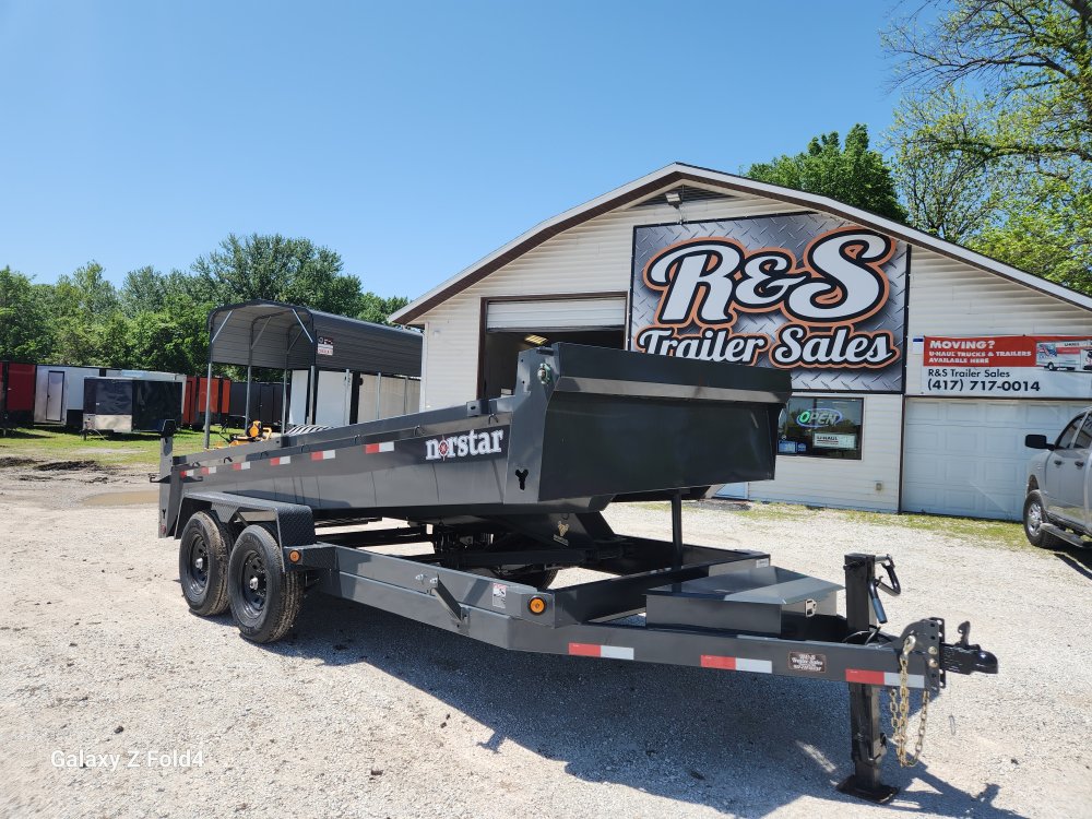 7x16 14K Northstar Dump Trailer DT7665