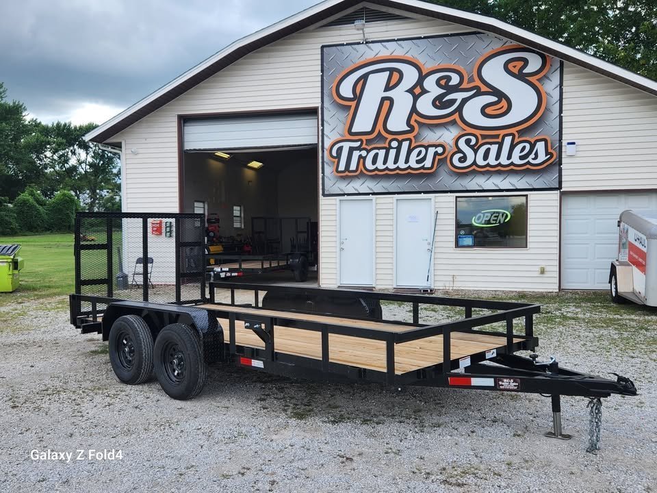 76"x 16' Utility Trailer w/Brake
