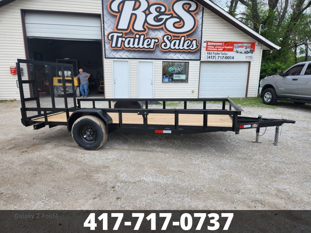 2027 STAG 76x14 Single Axle Utility Trailer