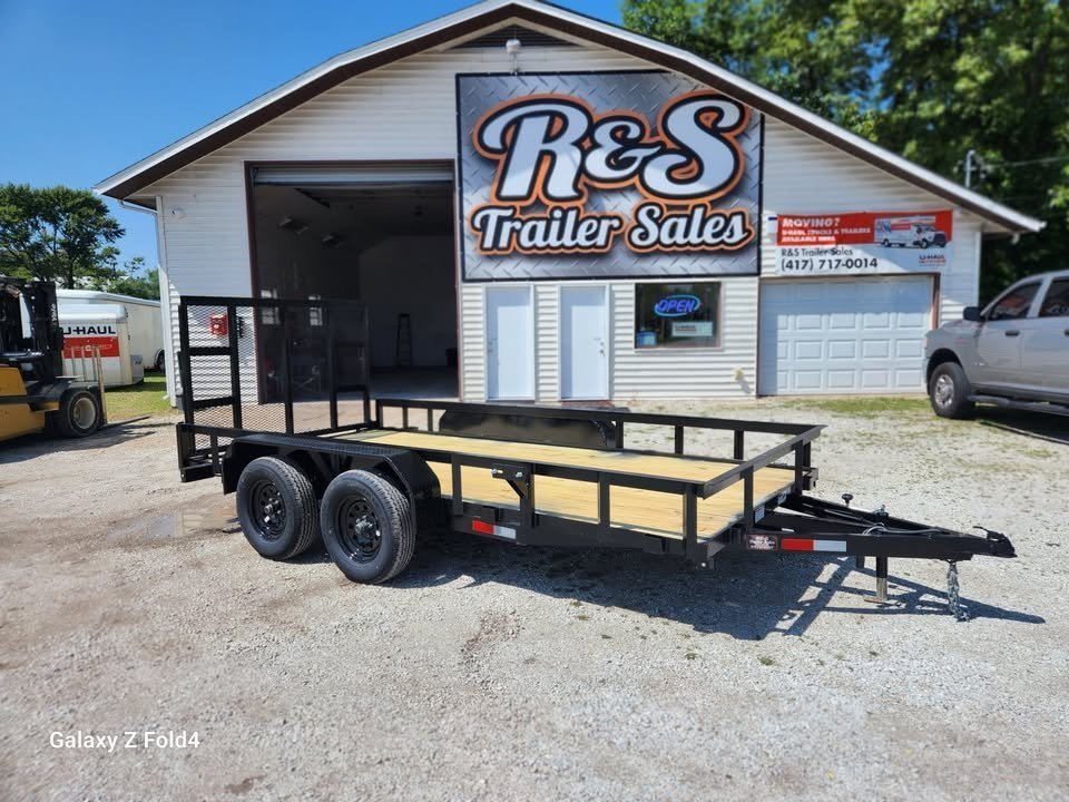 2026 STAG 76x14 Tandem Utility Trailer