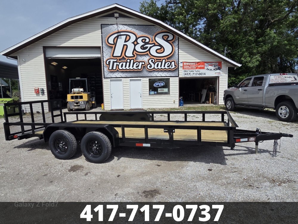 2026 STAG 82x18 (16+2) Utility Trailer w/Brakes