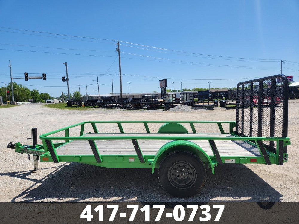 2025 RawMaxx 77x12 Single Axle Utility Trailer UT6242