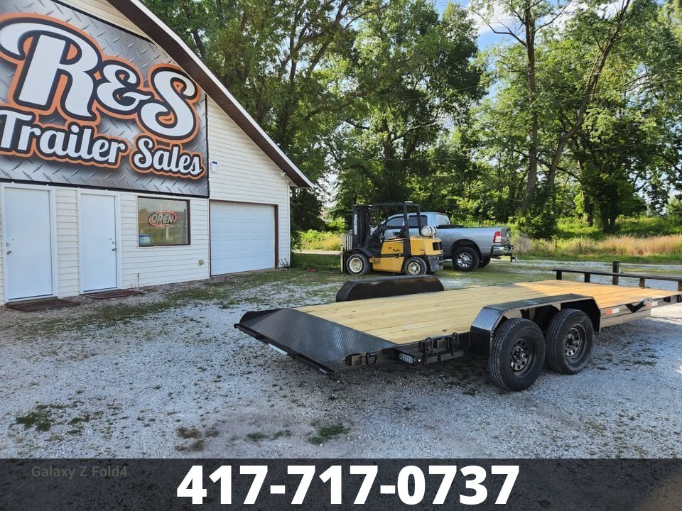 2027 Stag 20' (18+2) 7K Flatbed with Dovetail FB0452