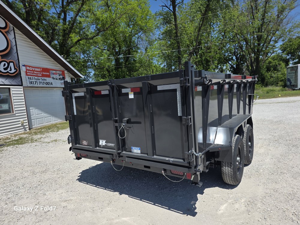 2026 Hilcrest 83x14 14K Dump Trailer w/ 40" Sides 2-7000lb Axles