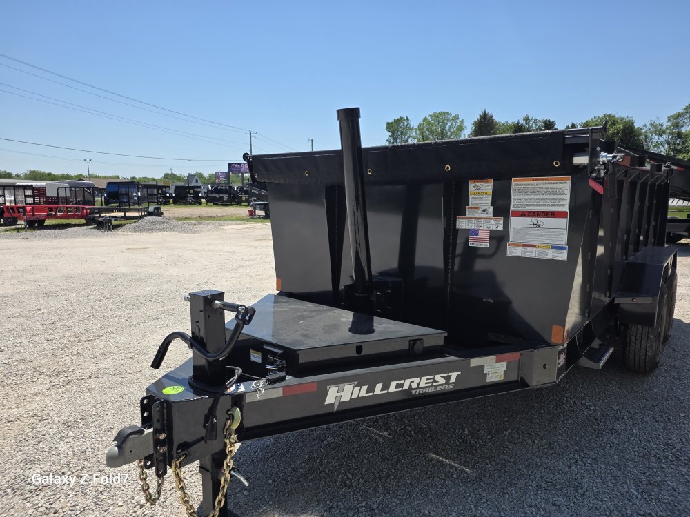 2026 Hilcrest 83x14 14K Dump Trailer w/ 40" Sides 2-7000lb Axles