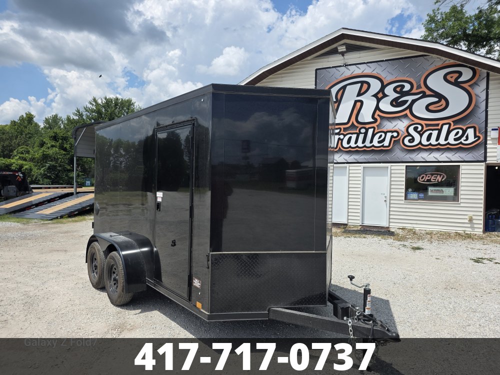 2027 Cross 6x12 Tandem Enclosed Trailer