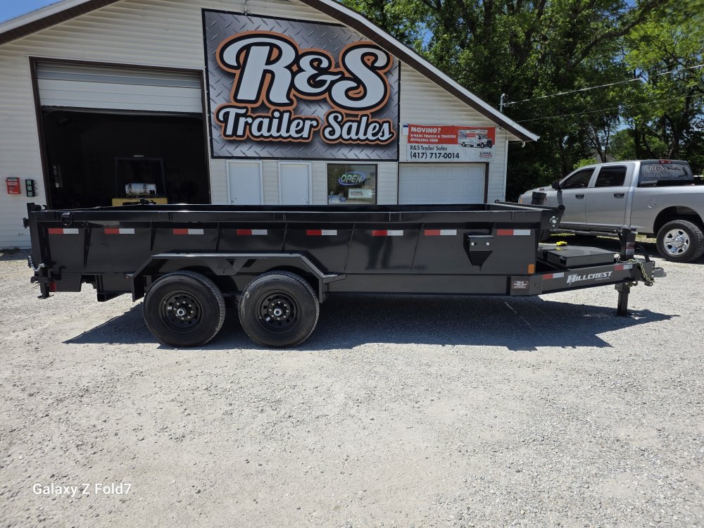 2026 Hilcrest 83x16 14K Dump Trailer w/ 24" Sides 2-7000lb Axles