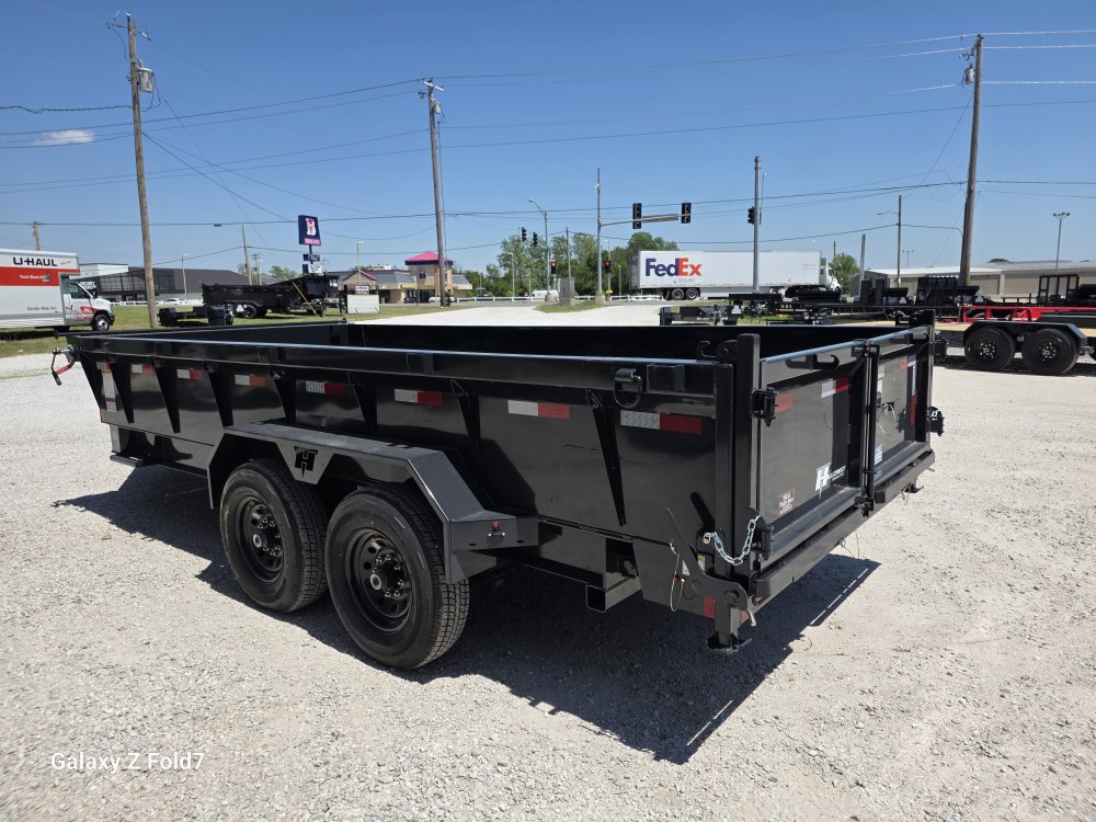 2026 Hilcrest 83x16 14K Dump Trailer w/ 24" Sides 2-7000lb Axles