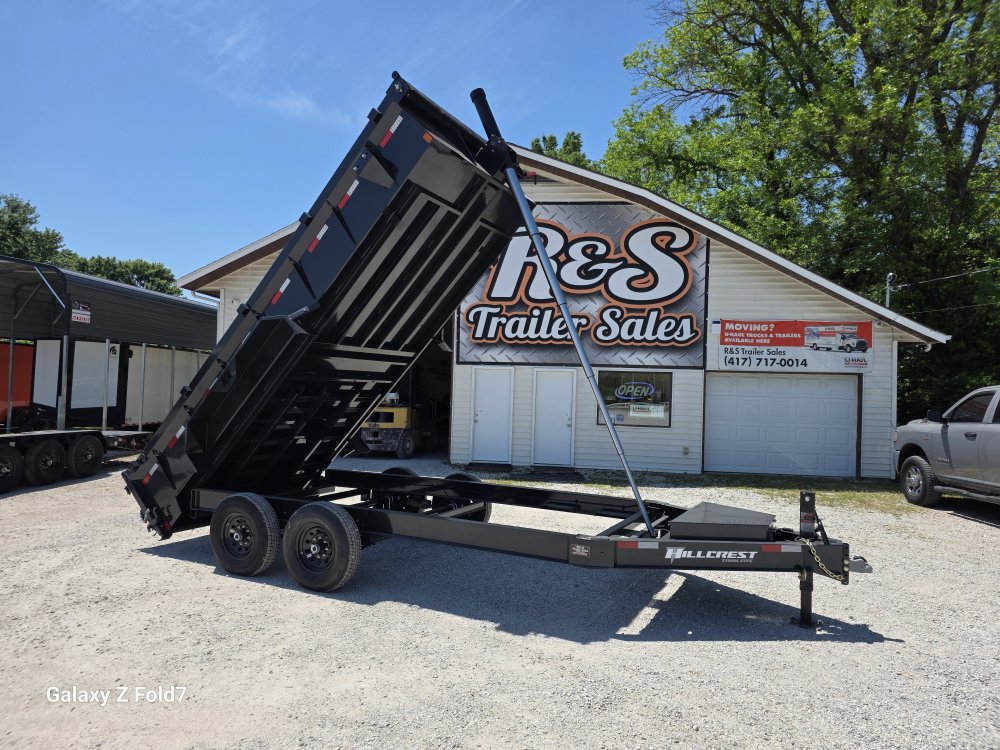 2026 Hilcrest 83x16 14K Dump Trailer w/ 24" Sides 2-7000lb Axles