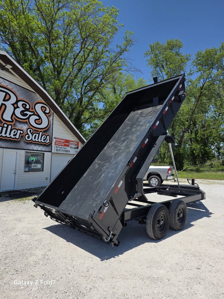 2026 Hilcrest 83x16 14K Dump Trailer w/ 24" Sides 2-7000lb Axles