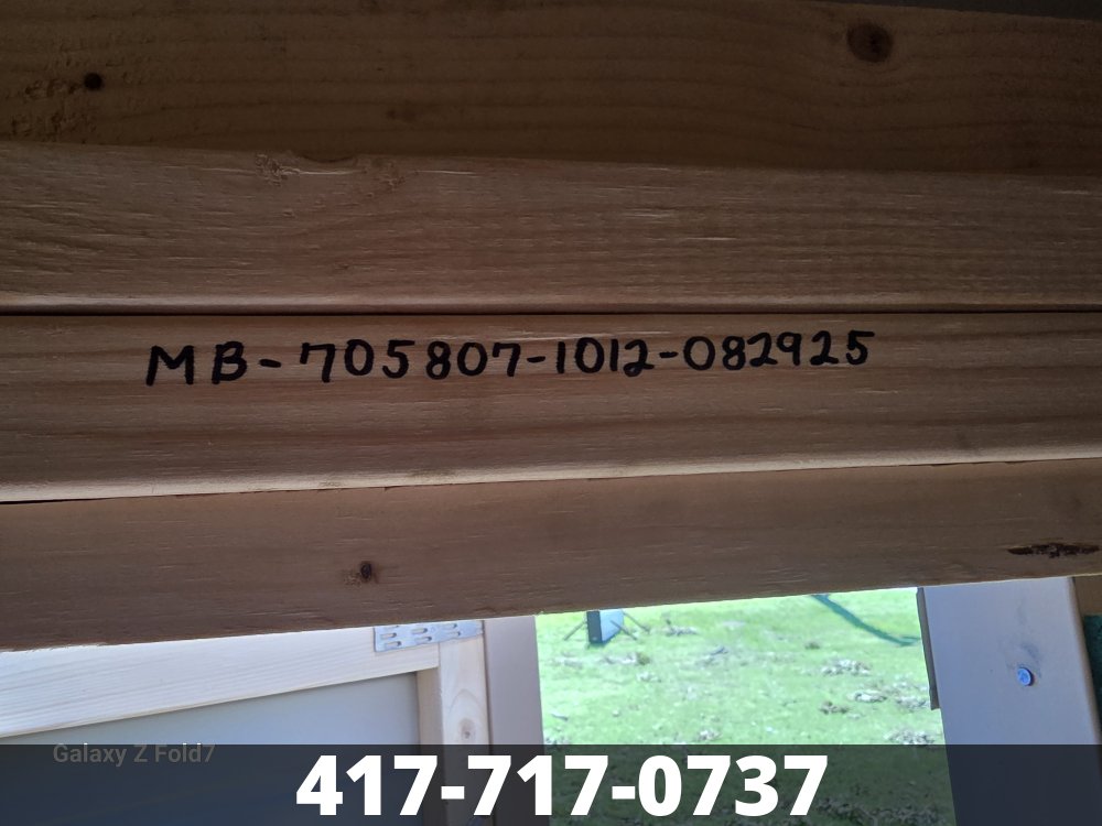 Standard Barn - 4' Side Walls 10x12