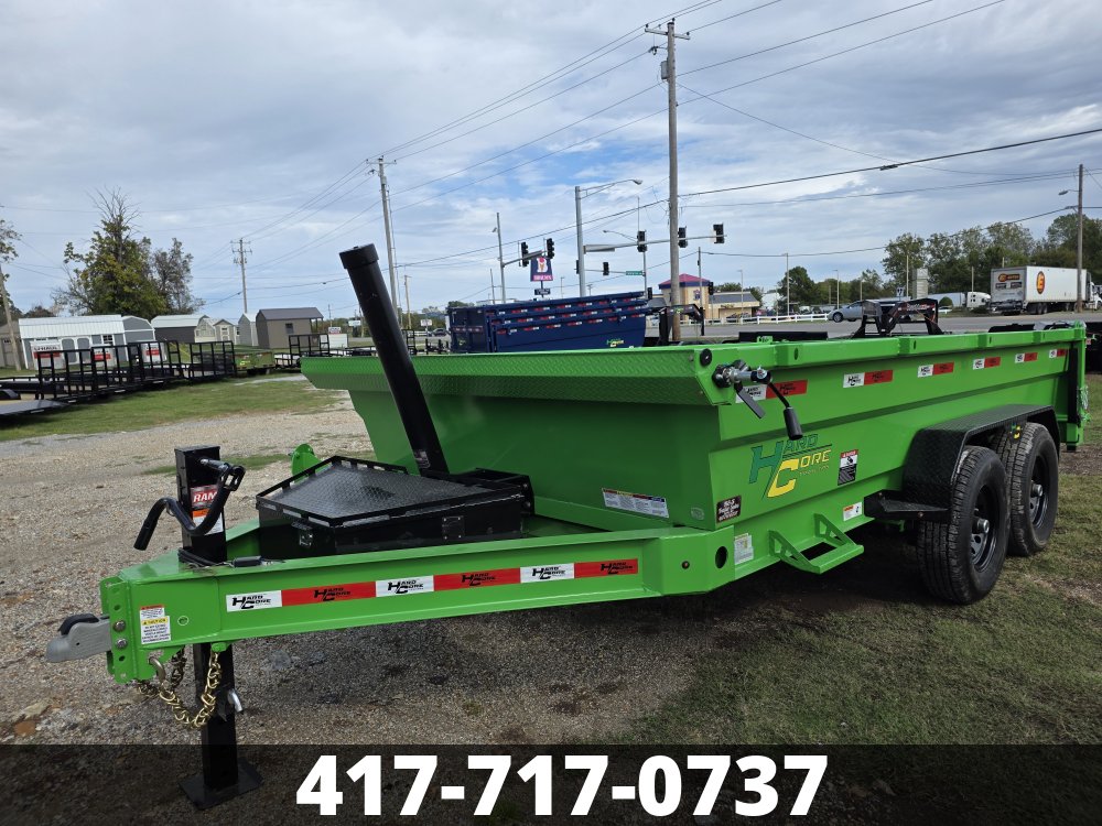 2027 HARDCORE 7x14 DUMP TRAILER DT8981