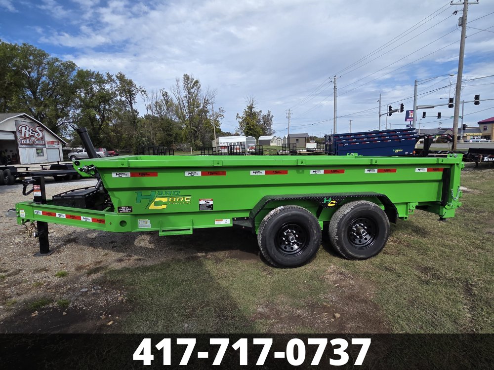 2027 HARDCORE 7x14 DUMP TRAILER DT8981