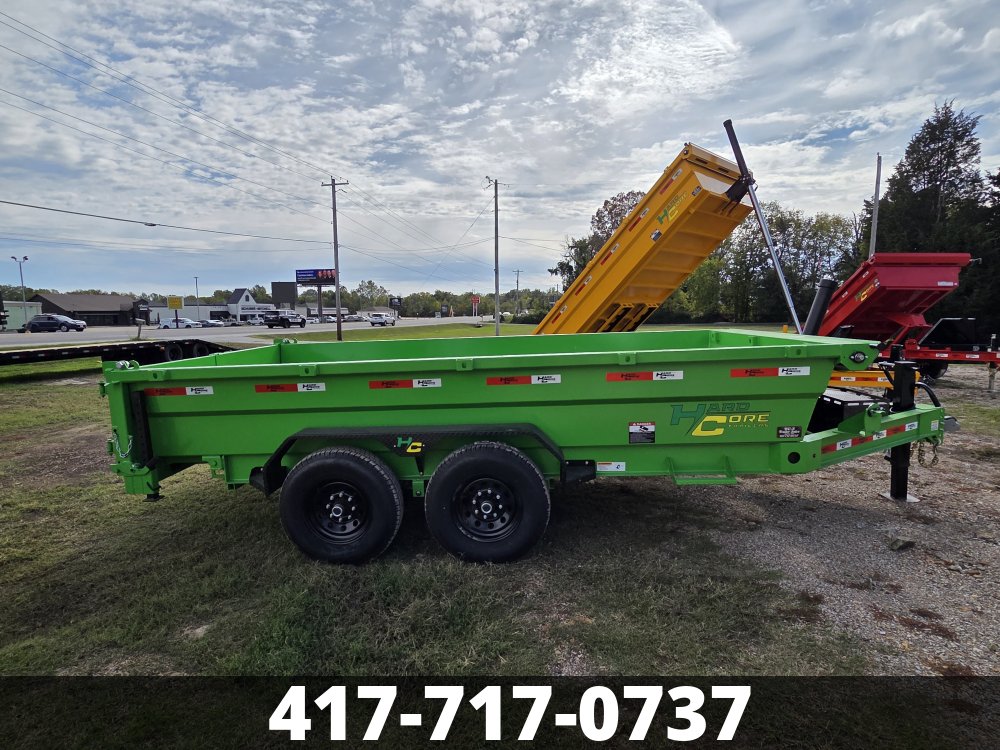 2027 HARDCORE 7x14 DUMP TRAILER DT8981