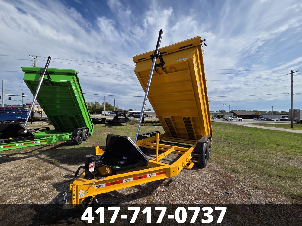 2027 HARDCORE 7x14 DUMP TRAILER DT8982