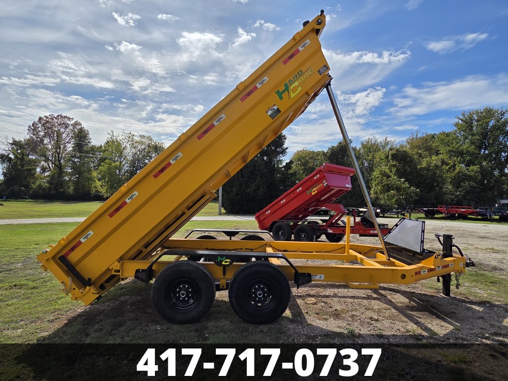 2027 HARDCORE 7x14 DUMP TRAILER DT8982