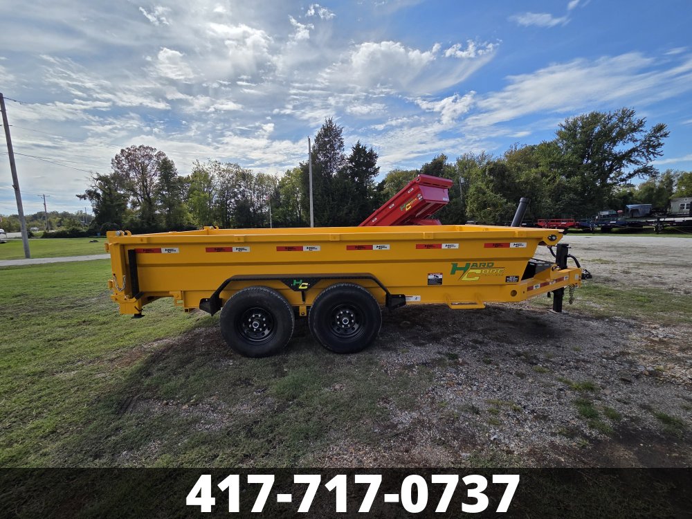 2027 HARDCORE 7x14 DUMP TRAILER DT8982