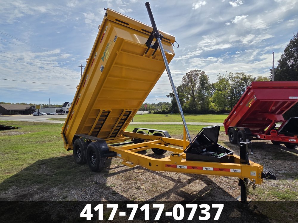 2027 HARDCORE 7x14 DUMP TRAILER DT8982