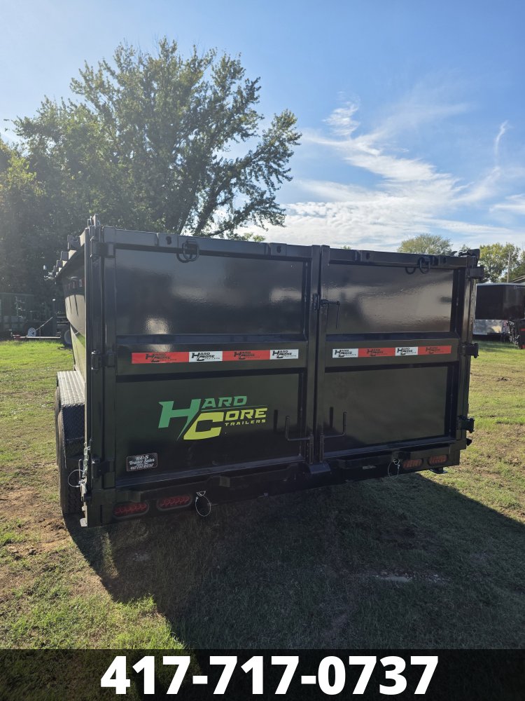 2027 HARDCORE 7x14 TALL SIDED DUMP TRAILER DT895