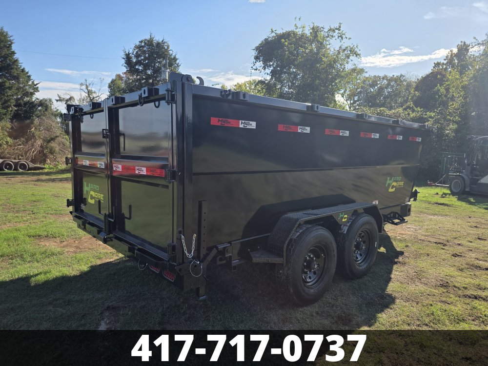 2027 HARDCORE 7x14 TALL SIDED DUMP TRAILER DT895