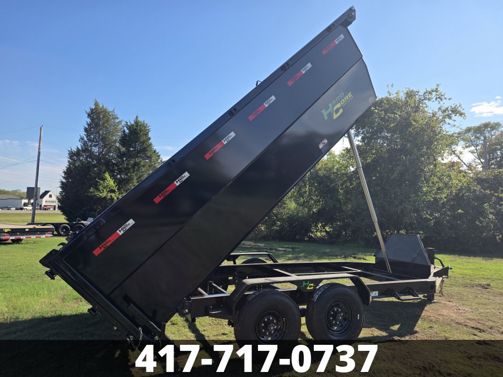 2027 HARDCORE 7x14 TALL SIDED DUMP TRAILER DT895
