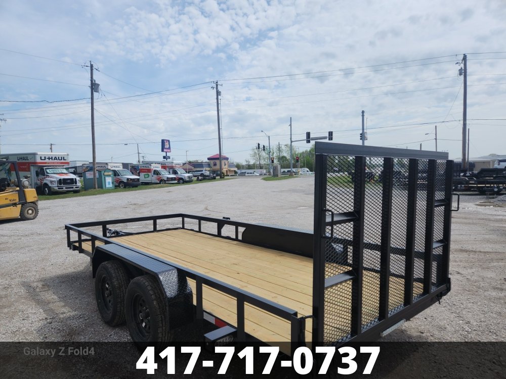 2027 STAG 82"x 16' Utility Trailer w/Brake UT0040