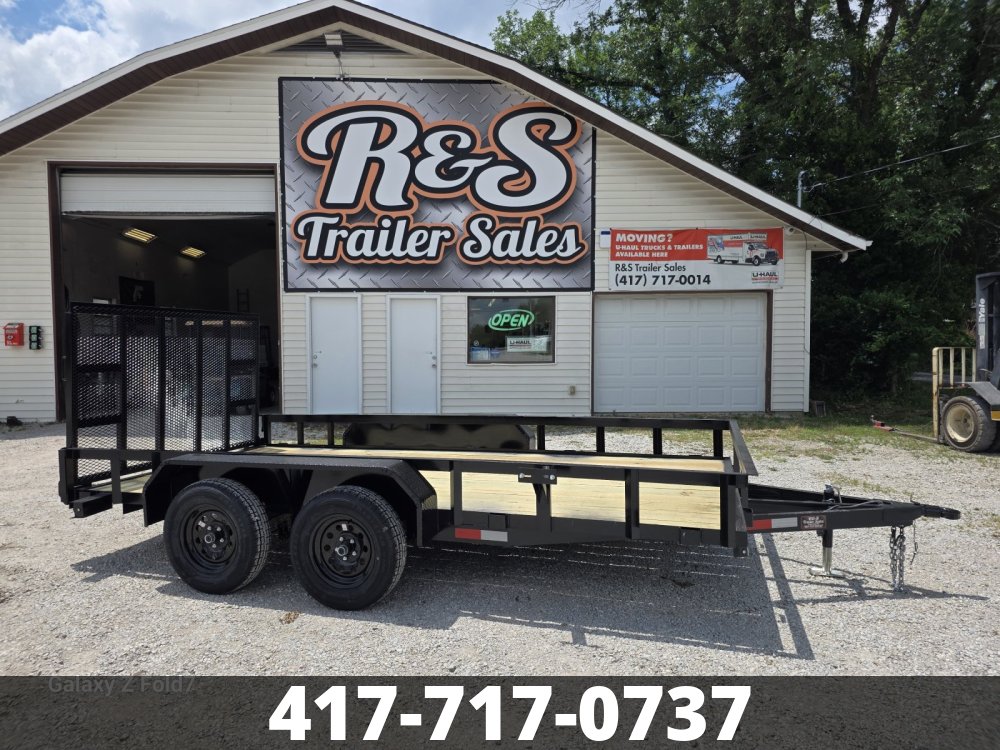 2027 STAG 82x14 Tandem Utility Trailer UT0039