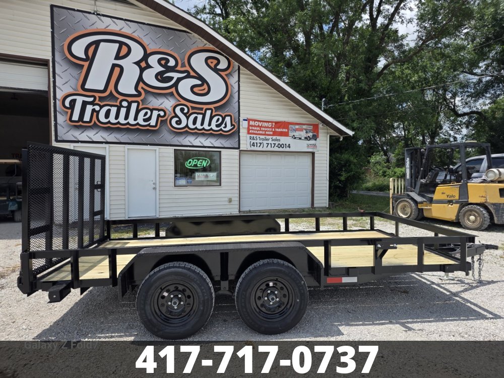 2027 STAG 82x14 Tandem Utility Trailer UT0039