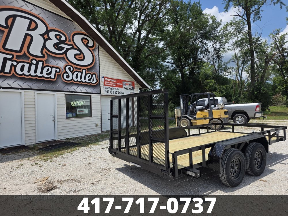 2027 STAG 82x14 Tandem Utility Trailer UT0039
