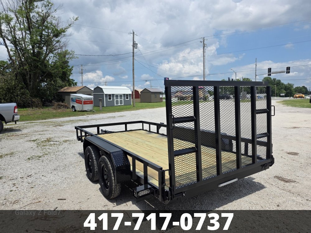 2027 STAG 82x14 Tandem Utility Trailer UT0039