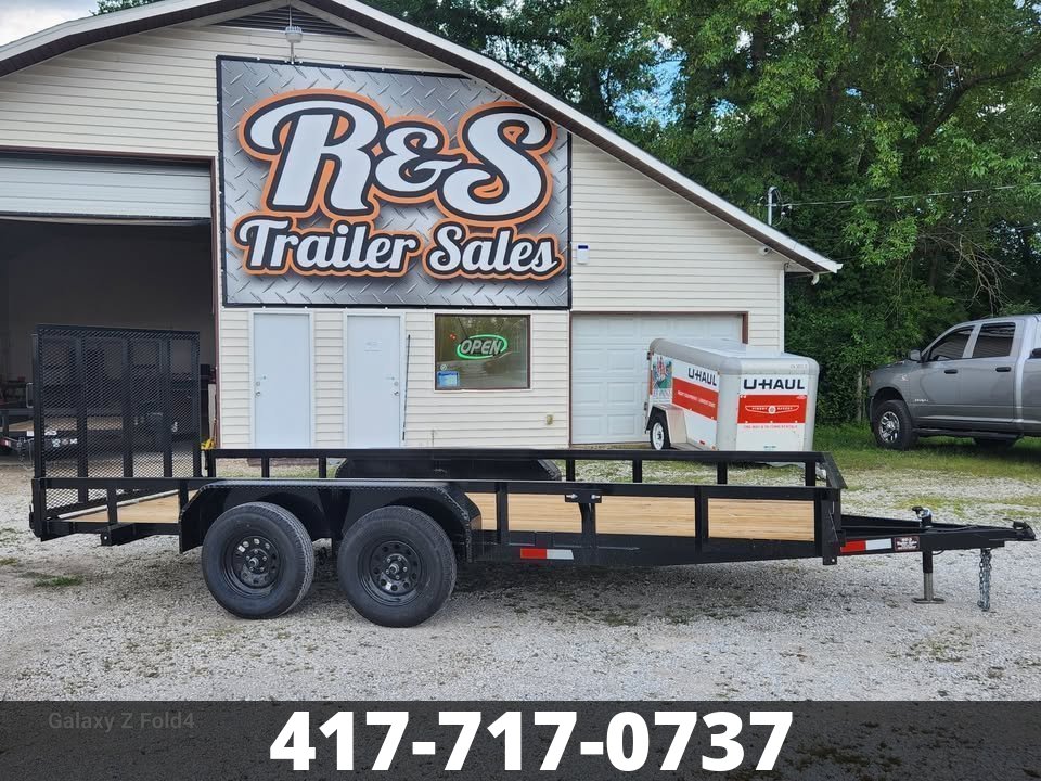 2027 STAG 76x14 Utility Trailer w/ 4' Spring Assisted Gate UT0066