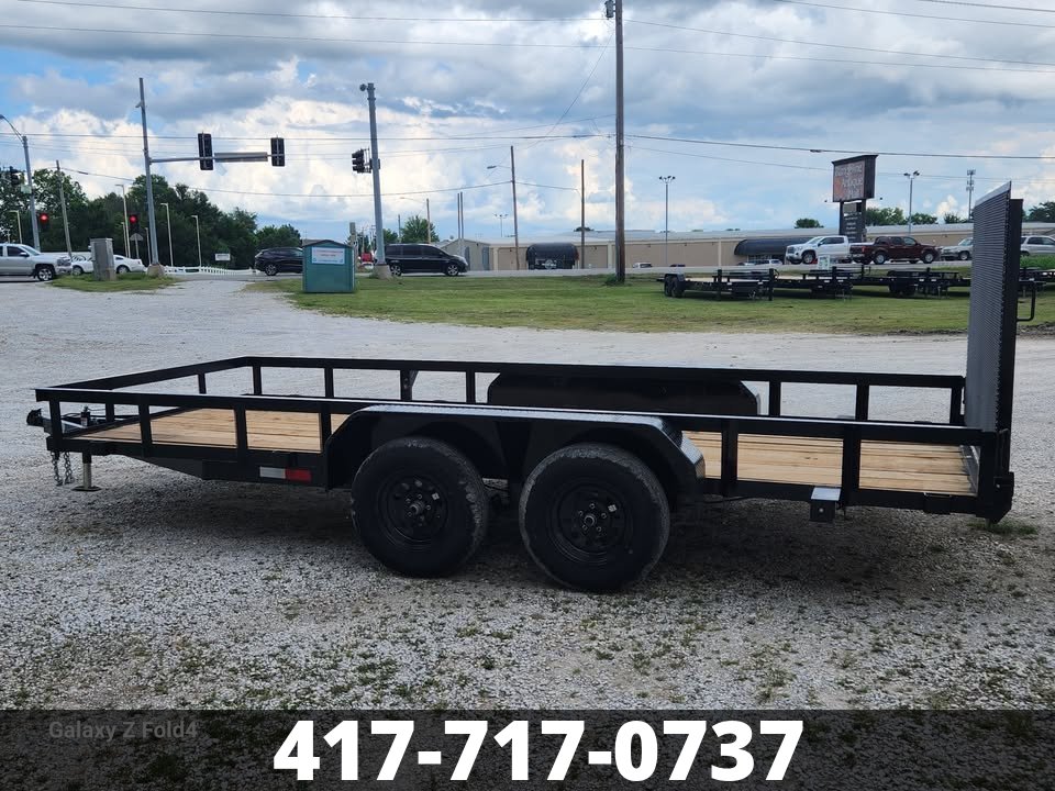 2027 STAG 76x14 Utility Trailer w/ 4' Spring Assisted Gate UT0066