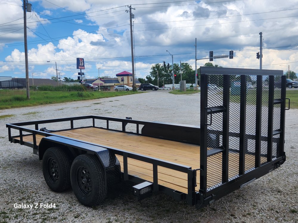 82"x 16' Utility Trailer UT1108