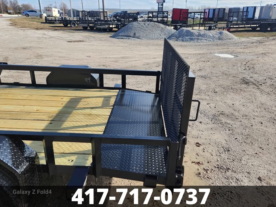 2027 Stag 6x12 (10+2) Single Axle Utility UT0065