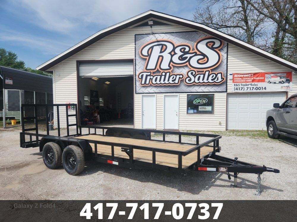 2027 STAG 82x18 (16+2) Utility Trailer w/Brakes UT0080