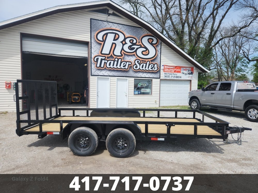 2027 STAG 82"x 16' Utility Trailer w/Brake UT0079
