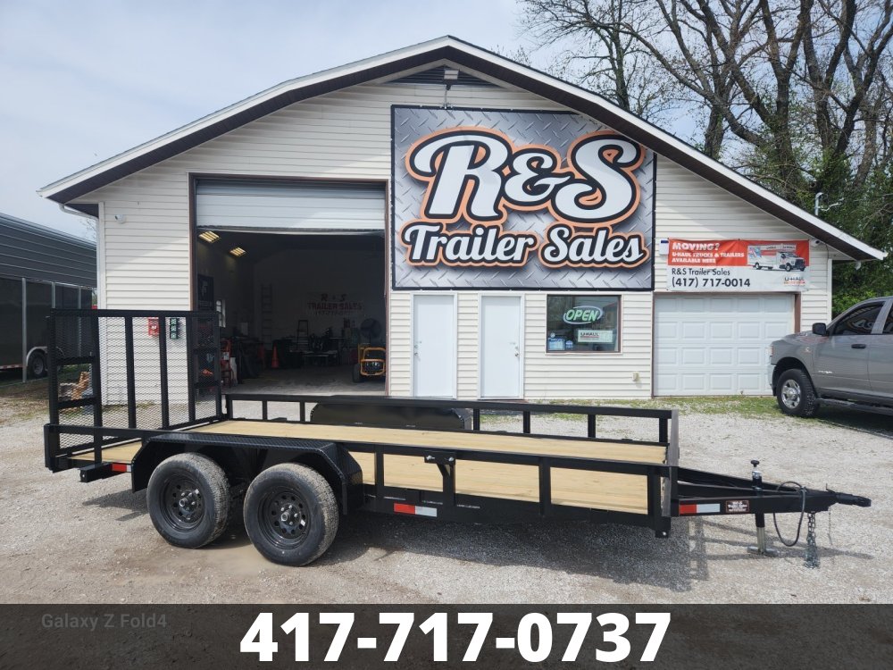 2027 STAG 82"x 16' Utility Trailer w/Brake UT0079