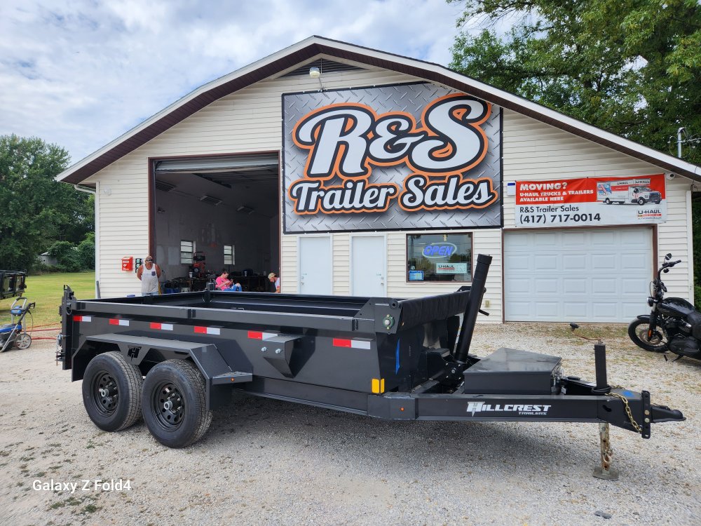 73x12 Dump Trailer DT3407