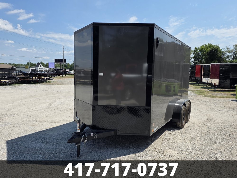 2027 Cross 7x14 7K Tandem Enclosed Cargo Trailer TA3478