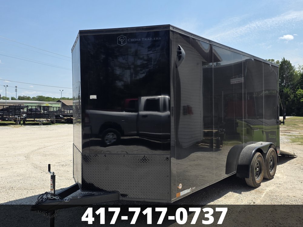 2027 Cross 7x16 7K Tandem Enclosed Cargo Trailer TA3621
