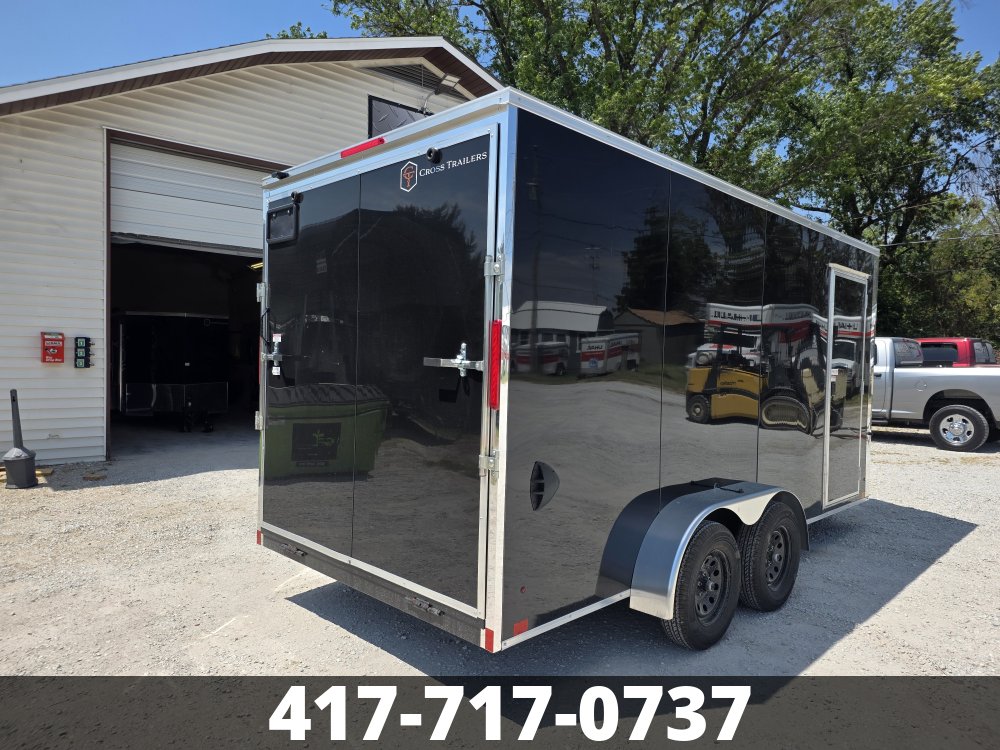2027 Cross 7x16 7K Tandem Enclosed Cargo Trailer TA3482