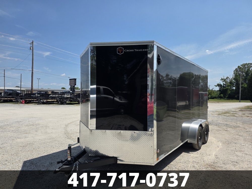 2027 Cross 7x16 7K Tandem Enclosed Cargo Trailer TA3482