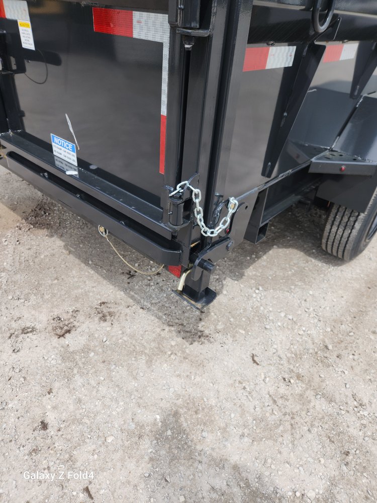 17.6 7x16 Hillcrest Bumper Pull Dump Trailer DT2546